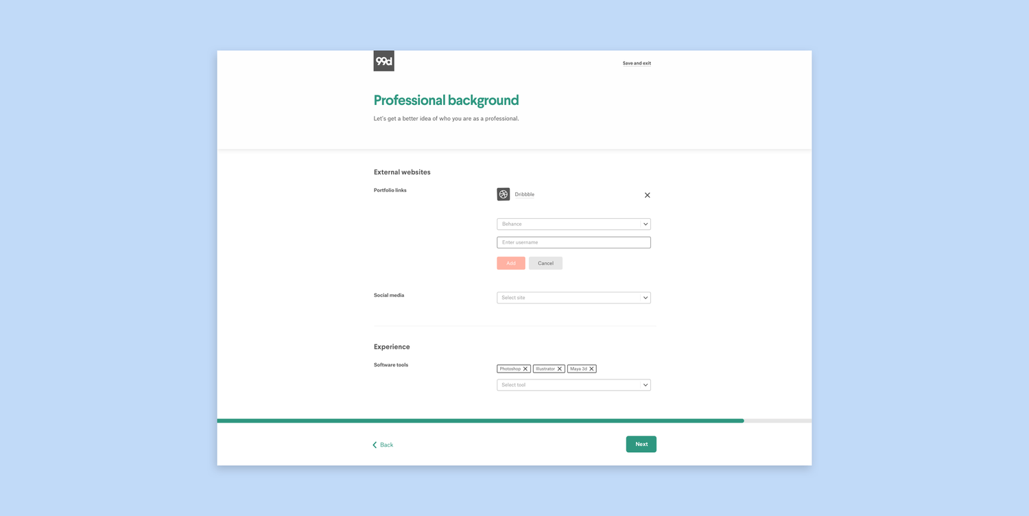 Onboarding - Second Iteration