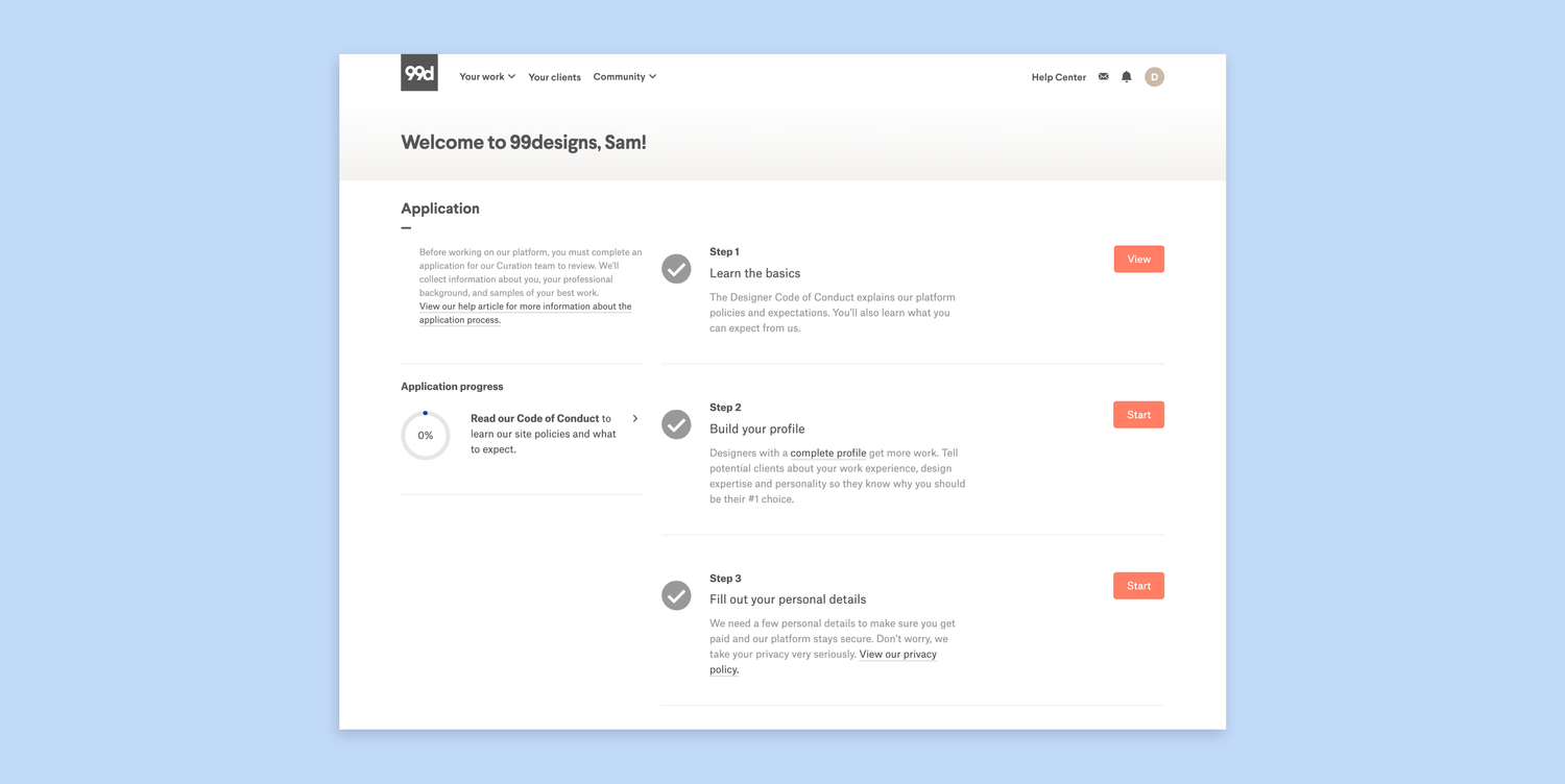 Onboarding - Getting Started