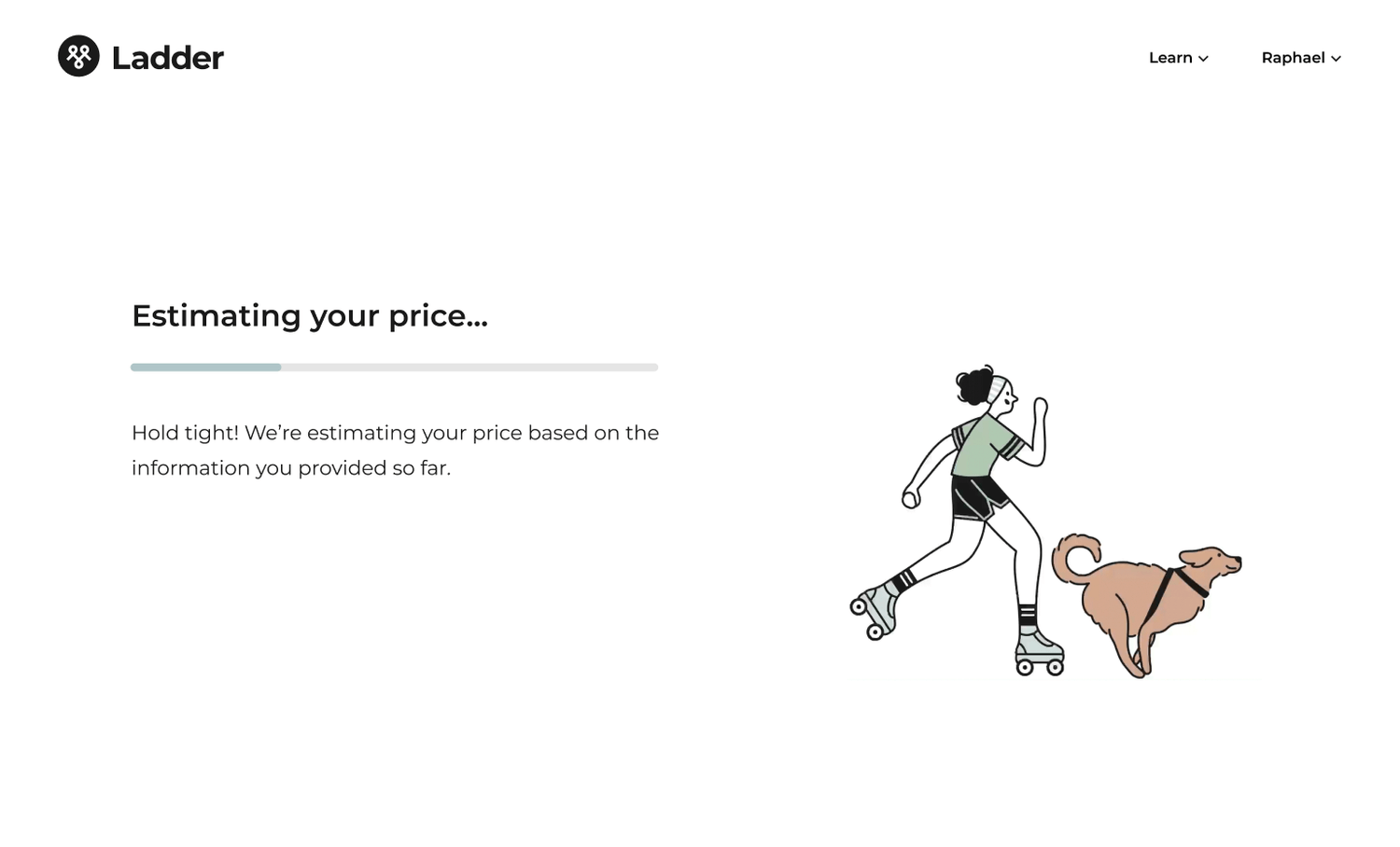 Loading page