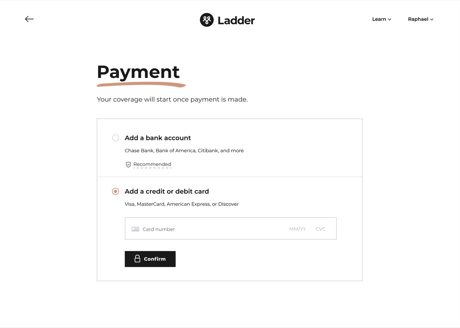 Payment switch