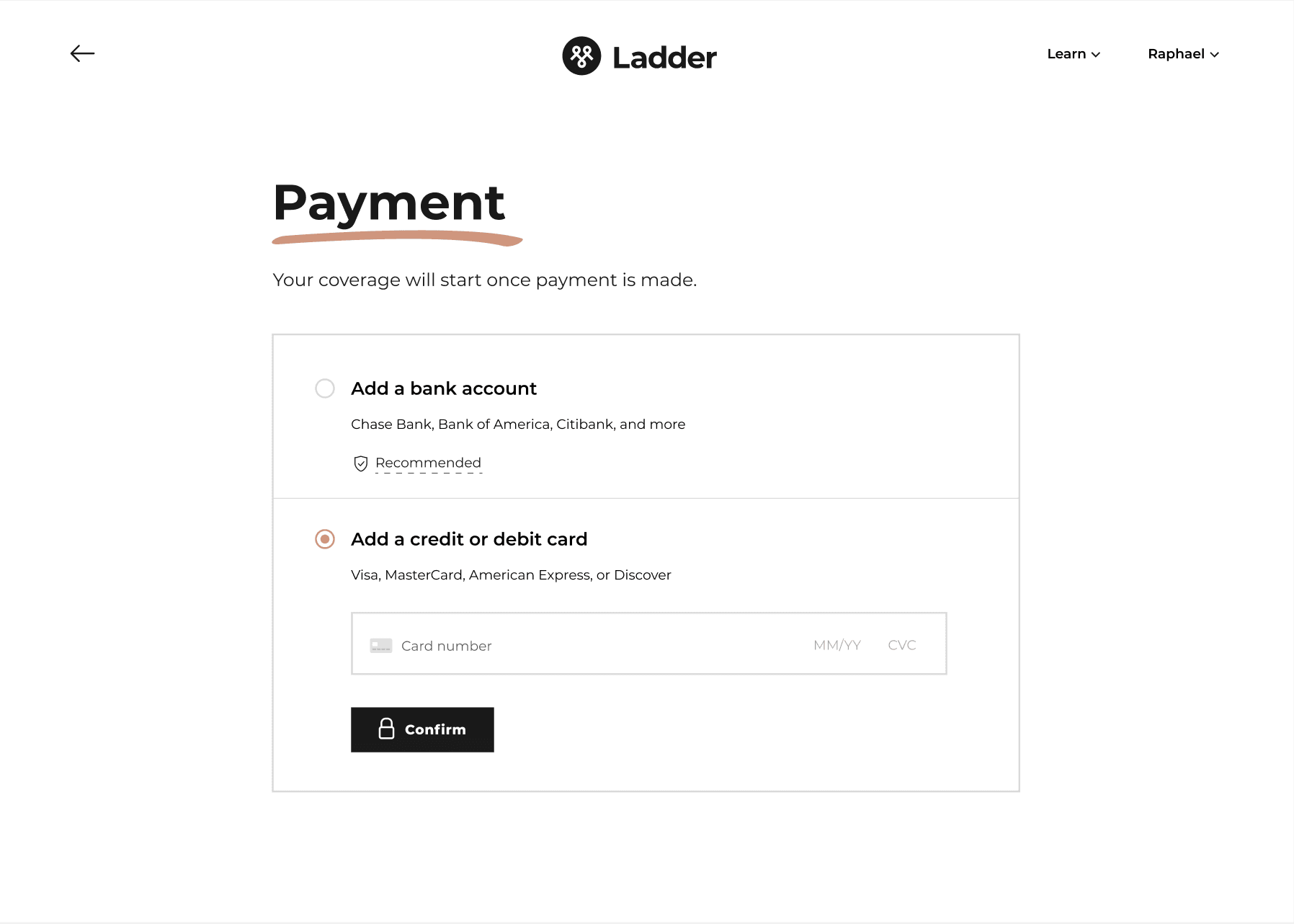 Payment switch